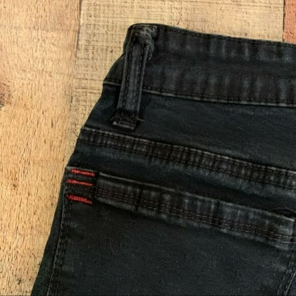 BDG roadie women's size 27 boot cut low rise denim jeans in black - Picture 9 of 13